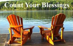 count your blessings